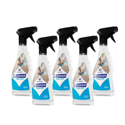 Kit 5 G-CLean Limpador MDF 500ML